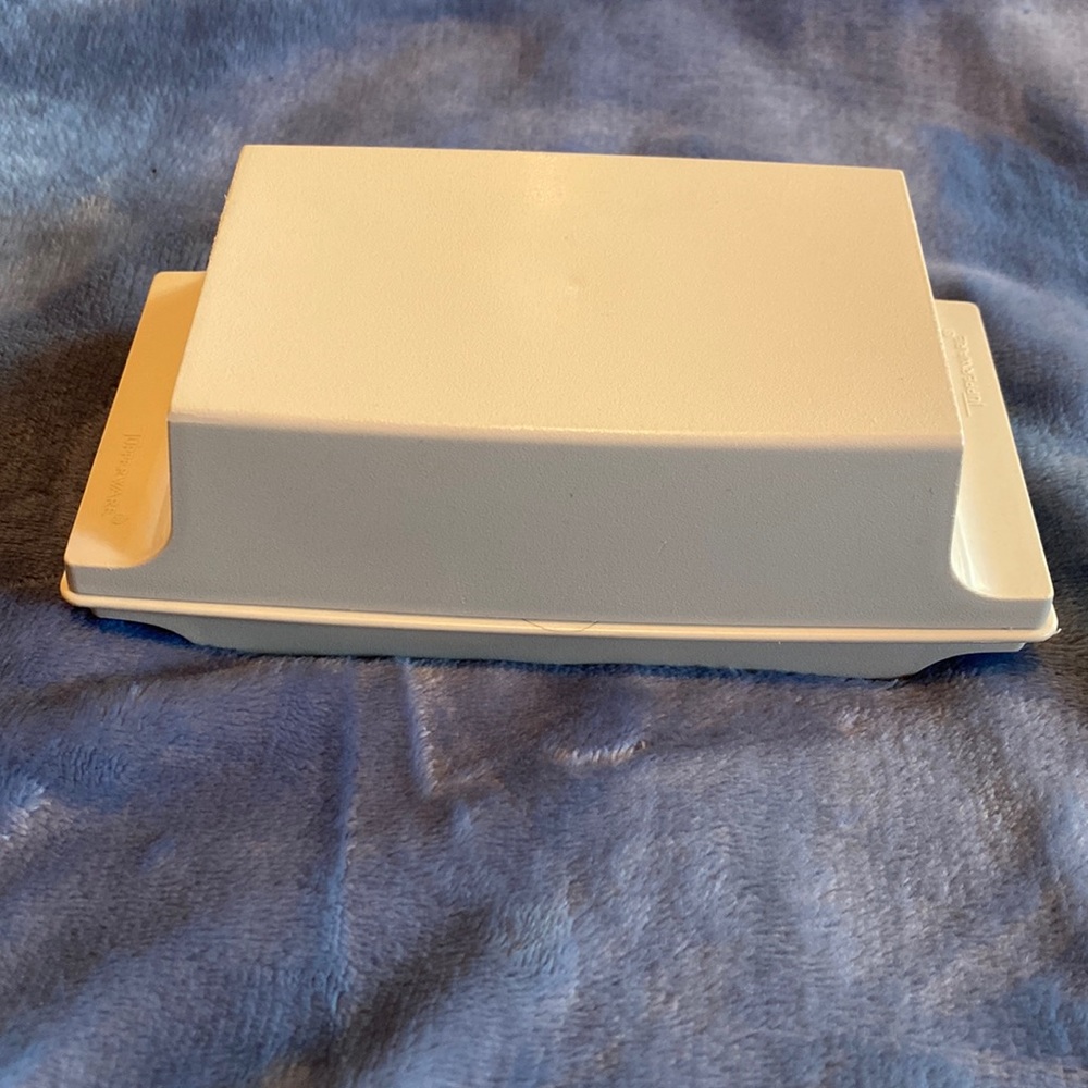 Vintage Tupperware butter dish